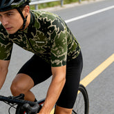 ZOLAA Unisex Camo Pro-Performance UV Cycling Jersey