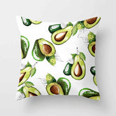 ZOLAA Premium Anthropomorphic Avocado Velvet-Soft Cushion Cover