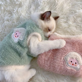 ZOLAA Warm Kittens Clothes for Winter Kitten