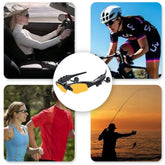 Zolaa Outdoor Smart Glasses Call Polarized Riding Sunglasses
