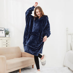 ZOLAA USB Carbon Fiber Heated Wearable Electric Blanket Hoodie