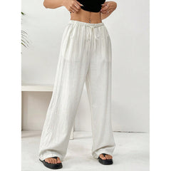 ZOLAA Urban Breeze Casual Loose Wide-Leg Straight Pants