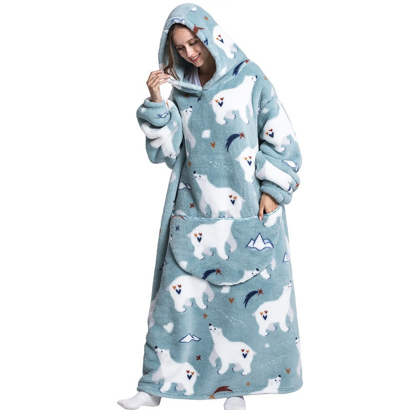 ZOLAA Elite 140cm Giant Oversized Wearable Blanket Hoodie