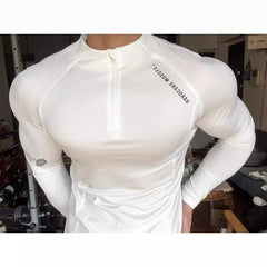 ZOLAA Tech Series Multi-Sport Pro Compression Long Sleeve Shirt