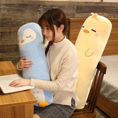 ZOLAA Cozy Critters Ultra-Soft Long Snuggle Pillow Plush