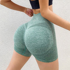 ZOLAA SculptMotion High-Waist Push-Up Gym & Yoga Shorts