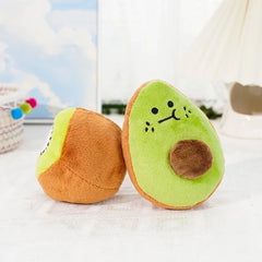 ZOLAA Avocado Kiwi Sound Teeth Grinding Toy