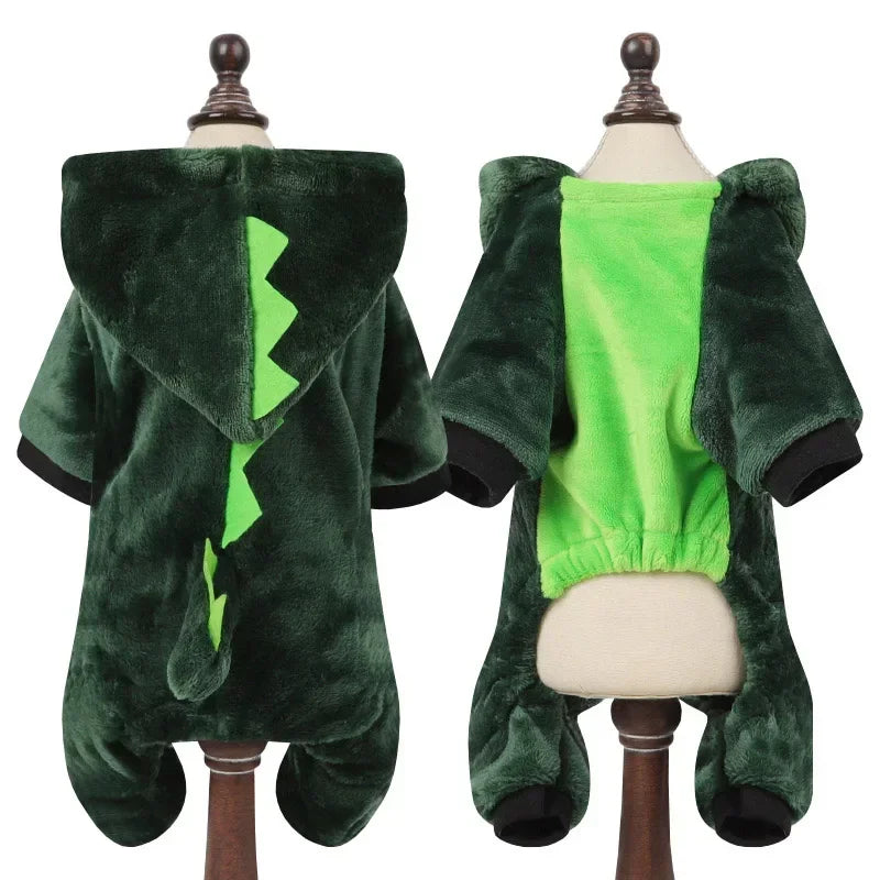 ZOLAA Winter Warm Pet Jumpsuit Pajama