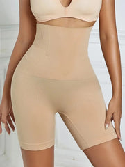 ZOLAA CHICFAN SculptLuxe High-Waist Tummy Control & Butt Lifting Shapewear Shorts