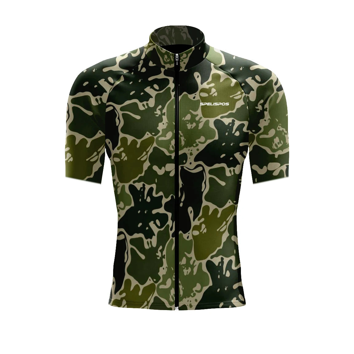 ZOLAA Unisex Camo Pro-Performance UV Cycling Jersey