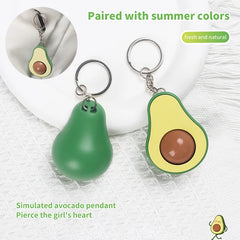ZOLAA Avocado Massage Bead Keychain