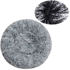 ZOLAA Round Shaped Super Soft Cat Bed Plush Dog House