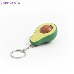 ZOLAA Avocado Massage Bead Keychain
