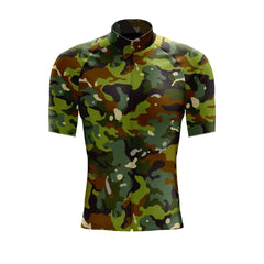 ZOLAA Unisex Camo Pro-Performance UV Cycling Jersey