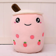 ZOLAA Jumbo 70cm Sweet Boba Milk Tea Ultra-Soft Plush Toy