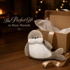 ZOLAA Cute Sea Lion Stuffed Animal Toy Cozy Hugging Cushion