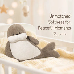ZOLAA Cute Sea Lion Stuffed Animal Toy Cozy Hugging Cushion
