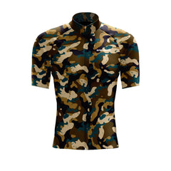 ZOLAA Unisex Camo Pro-Performance UV Cycling Jersey